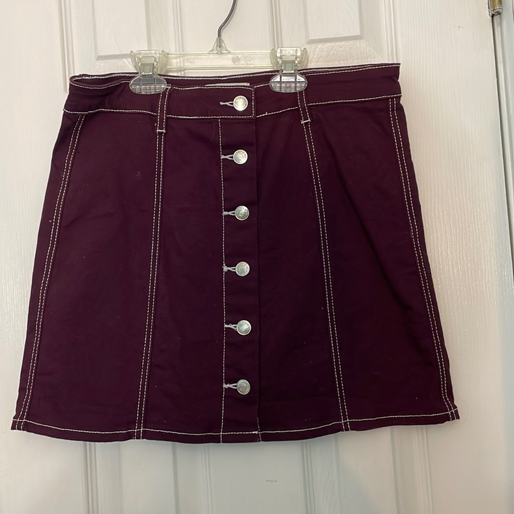 Womens purple skirt